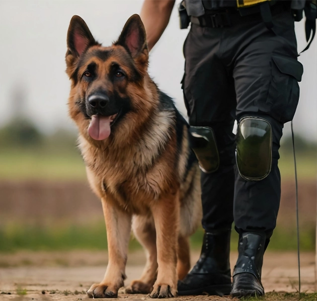 patrol dogs in UK